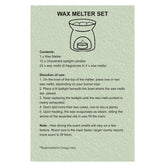 Taya Beige Wax Melter Set (Summer)
